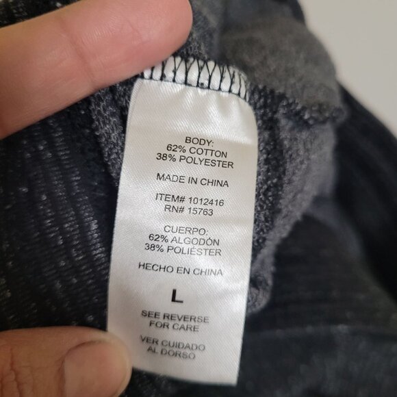 Champion Elite Womens Black & Gray Striped Joggers Pockets Fitted Size L - Picture 5 of 8